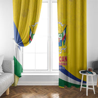 Central African Republic Independence Day Window Curtain Coat Of Arms Proteas