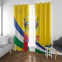 Central African Republic Independence Day Window Curtain Coat Of Arms Proteas