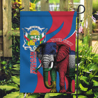 Personalised Central African Republic Garden Flag Elephant Coat Of Arms