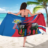 Personalised Central African Republic Sarong Elephant Coat Of Arms