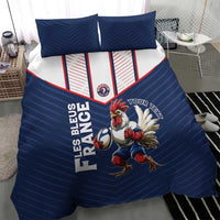 France Rugby Custom Bedding Set Allez Les Bleus - Sporty Style