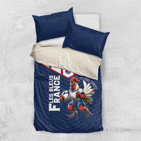 France Rugby Custom Bedding Set Allez Les Bleus - Sporty Style
