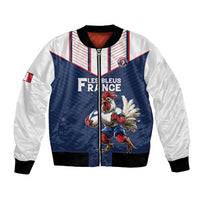 France Rugby Custom Bomber Jacket Allez Les Bleus - Sporty Style