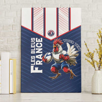France Rugby Custom Canvas Wall Art Allez Les Bleus - Sporty Style