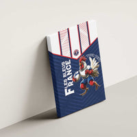 France Rugby Custom Canvas Wall Art Allez Les Bleus - Sporty Style