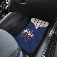 France Rugby Custom Car Mats Allez Les Bleus - Sporty Style