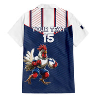 France Rugby Custom Family Matching Tank Maxi Dress and Hawaiian Shirt Allez Les Bleus - Sporty Style