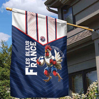 France Rugby Custom Garden Flag Allez Les Bleus - Sporty Style