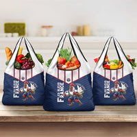 France Rugby Custom Grocery Bag Allez Les Bleus - Sporty Style