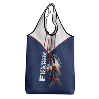 France Rugby Custom Grocery Bag Allez Les Bleus - Sporty Style