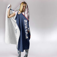 France Rugby Custom Hooded Blanket Allez Les Bleus - Sporty Style