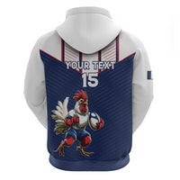 France Rugby Custom Hoodie Allez Les Bleus - Sporty Style