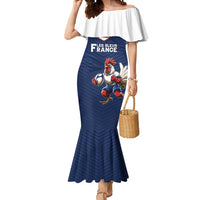France Rugby Custom Mermaid Dress Allez Les Bleus - Sporty Style