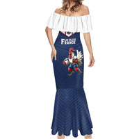 France Rugby Custom Mermaid Dress Allez Les Bleus - Sporty Style
