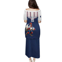 France Rugby Custom Puletasi Allez Les Bleus - Sporty Style