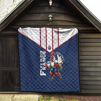 France Rugby Custom Quilt Allez Les Bleus - Sporty Style