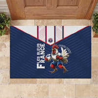 France Rugby Custom Rubber Doormat Allez Les Bleus - Sporty Style