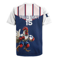 France Rugby Custom Rugby Jersey Allez Les Bleus - Sporty Style