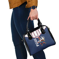 France Rugby Custom Shoulder Handbag Allez Les Bleus - Sporty Style