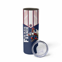 France Rugby Custom Skinny Tumbler Allez Les Bleus - Sporty Style