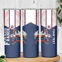 France Rugby Custom Skinny Tumbler Allez Les Bleus - Sporty Style