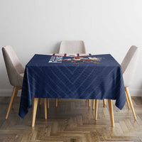 France Rugby Custom Tablecloth Allez Les Bleus - Sporty Style