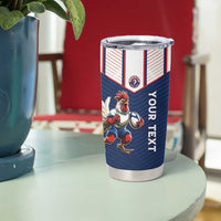 France Rugby Custom Tumbler Cup Allez Les Bleus - Sporty Style