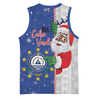 Cape Verde Christmas Basketball Jersey Black Santa Felix Natal - Wonder Print Shop