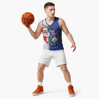 Cape Verde Christmas Basketball Jersey Black Santa Felix Natal - Wonder Print Shop