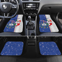 Cape Verde Christmas Car Mats Black Santa Felix Natal - Wonder Print Shop