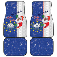 Cape Verde Christmas Car Mats Black Santa Felix Natal - Wonder Print Shop