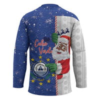 Cape Verde Christmas Hockey Jersey Black Santa Felix Natal - Wonder Print Shop