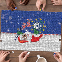 Cape Verde Christmas Puzzle Black Santa Felix Natal - Wonder Print Shop