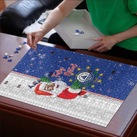 Cape Verde Christmas Puzzle Black Santa Felix Natal - Wonder Print Shop