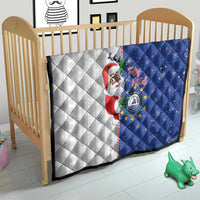 Cape Verde Christmas Quilt Black Santa Felix Natal - Wonder Print Shop