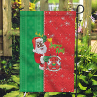 Burkina Faso Christmas Garden Flag Black Santa Joyeux Noel - Wonder Print Shop