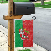 Burkina Faso Christmas Garden Flag Black Santa Joyeux Noel - Wonder Print Shop
