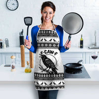 Funny Christmas F Caw F Raven Apron Merry Craw Mas - Wonder Print Shop