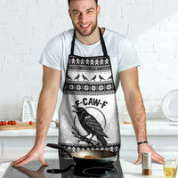 Funny Christmas F Caw F Raven Apron Merry Craw Mas - Wonder Print Shop