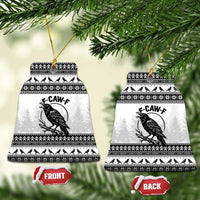 Funny Christmas F Caw F Raven Ceramic Ornament Merry Craw Mas - Wonder Print Shop