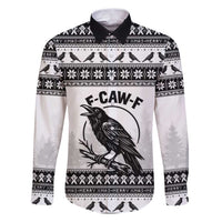 Funny Christmas F Caw F Raven Family Matching Puletasi and Hawaiian Shirt Merry Craw Mas - Wonder Print Shop