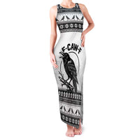 Funny Christmas F Caw F Raven Family Matching Tank Maxi Dress and Hawaiian Shirt Merry Craw Mas - Wonder Print Shop