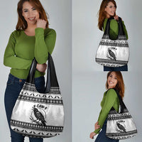 Funny Christmas F Caw F Raven Grocery Bag Merry Craw Mas - Wonder Print Shop