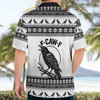 Funny Christmas F Caw F Raven Hawaiian Shirt Merry Craw Mas - Wonder Print Shop
