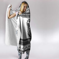 Funny Christmas F Caw F Raven Hooded Blanket Merry Craw Mas - Wonder Print Shop