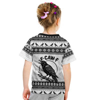 Funny Christmas F Caw F Raven Kid T Shirt Merry Craw Mas - Wonder Print Shop