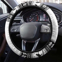 Funny Christmas F Caw F Raven Steering Wheel Cover Merry Craw Mas - Wonder Print Shop