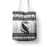 Funny Christmas F Caw F Raven Tote Bag Merry Craw Mas - Wonder Print Shop