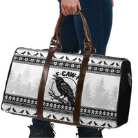 Funny Christmas F Caw F Raven Travel Bag Merry Craw Mas - Wonder Print Shop