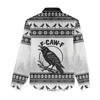 Funny Christmas F Caw F Raven Women Casual Shirt Merry Craw Mas - Wonder Print Shop